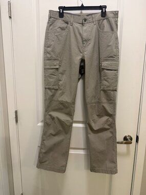 Red Head Brand Co. Tan Cotton Canvas Cargo Pants Men's Sz 34x32